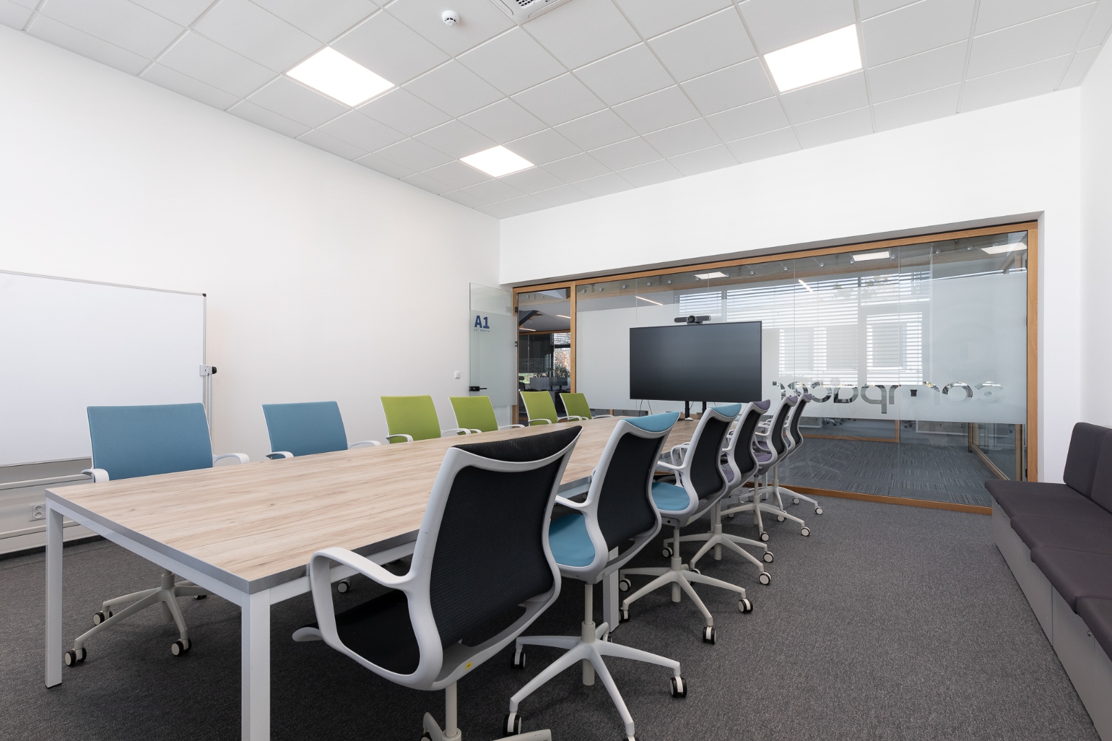 Budova A — interiér