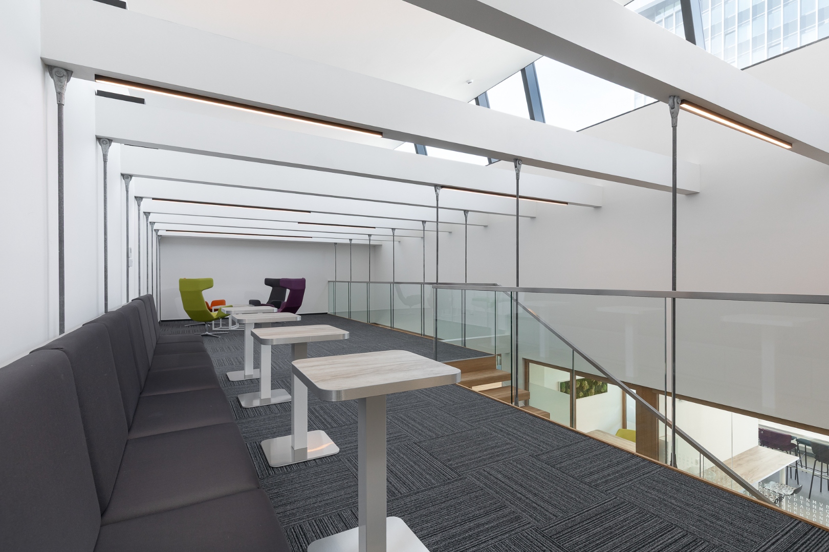 Budova A — prostor