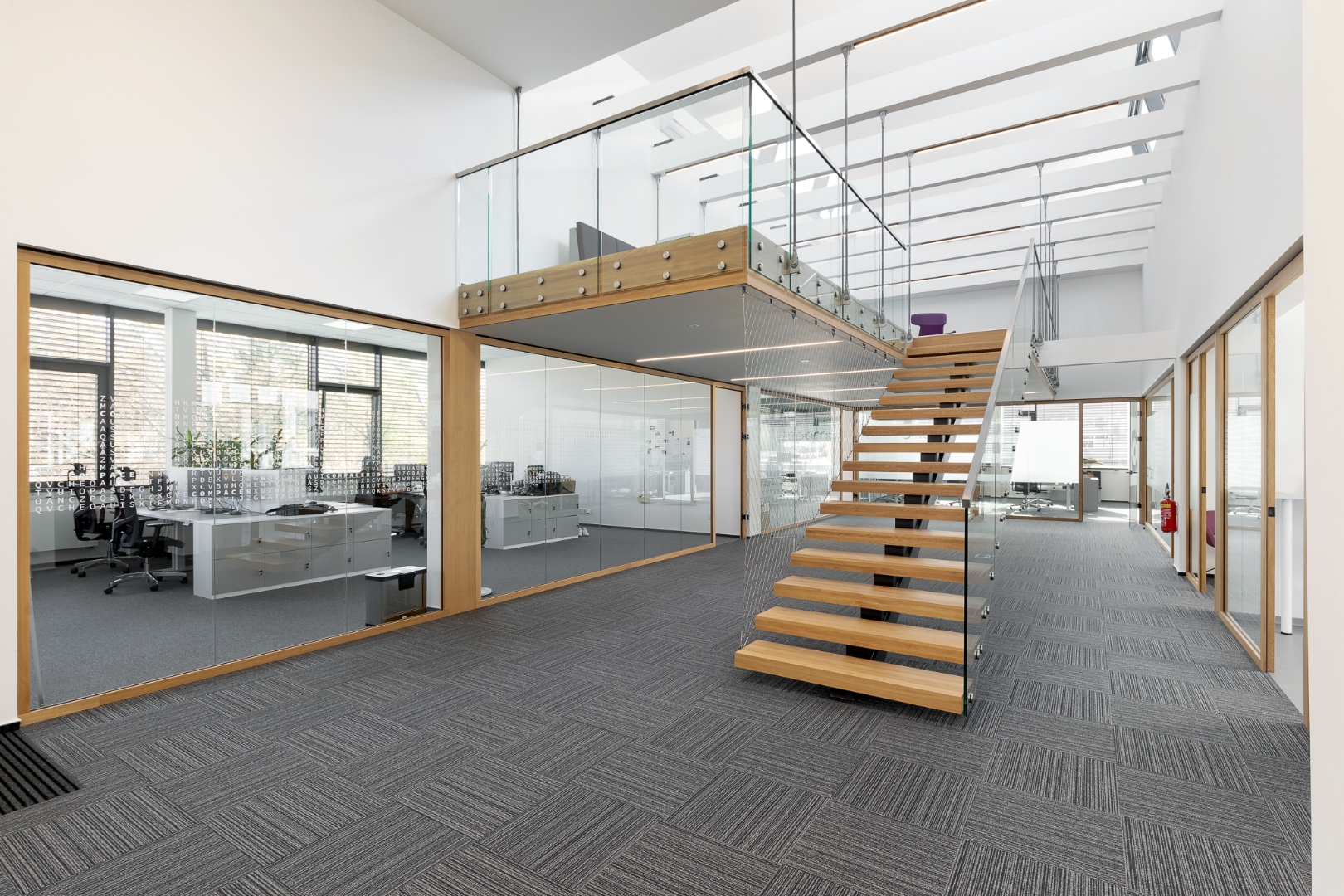 Budova A — interiér