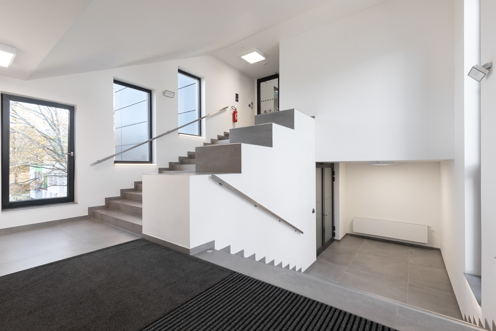 Budova A — zázemí