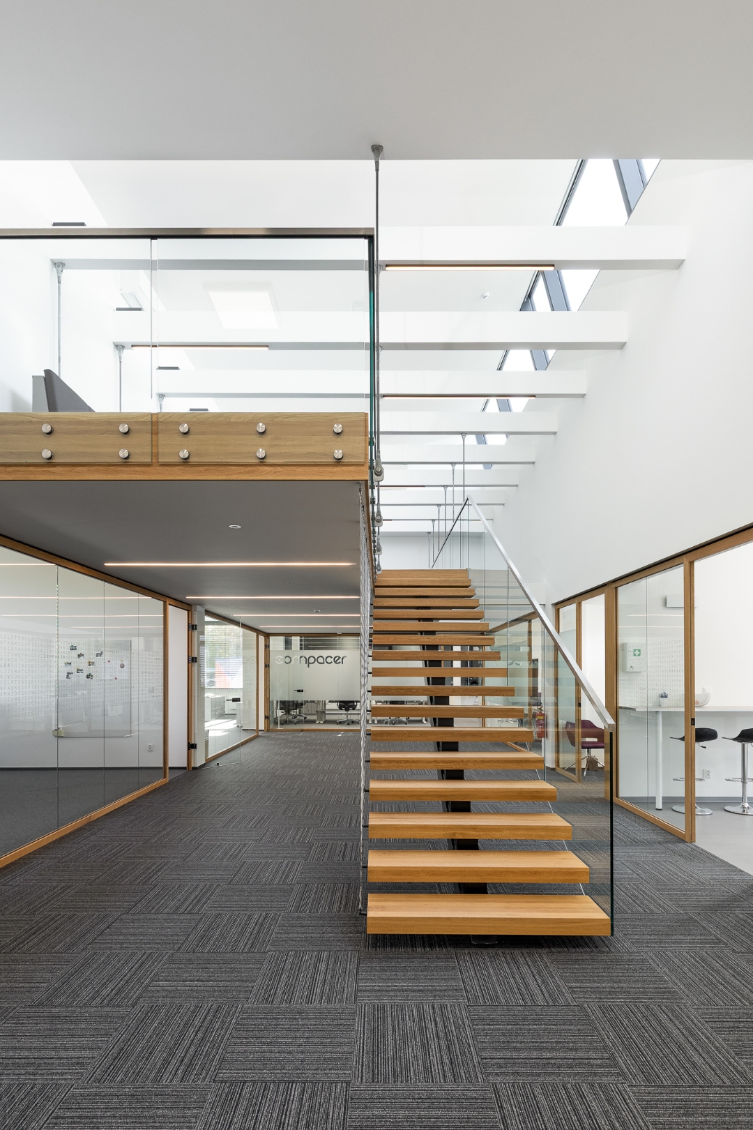 Budova A — open space