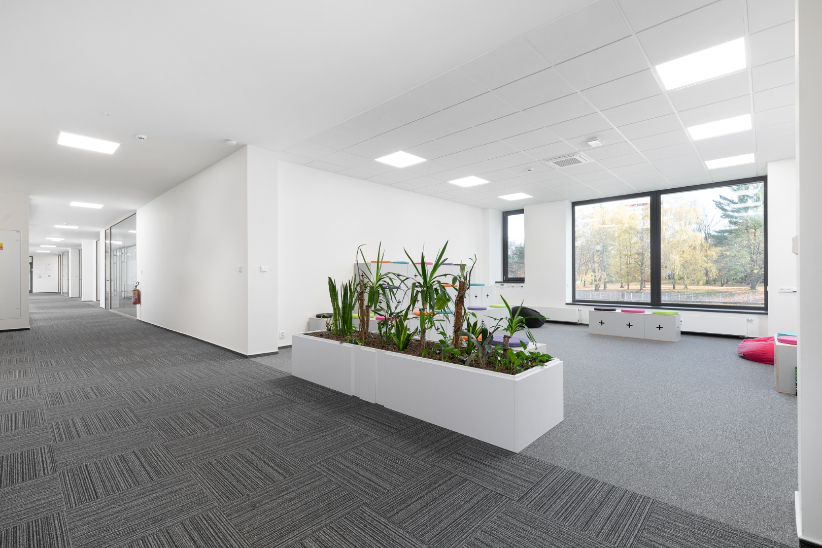 Budova B — interiér