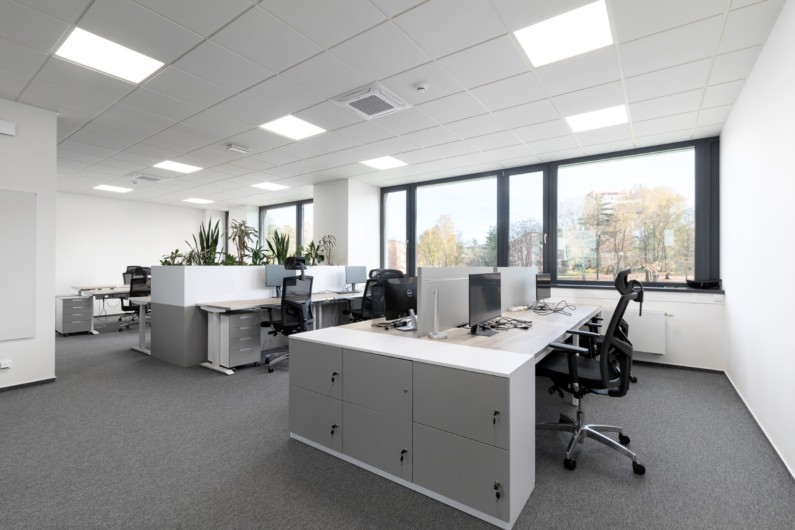 Budova B — prostor