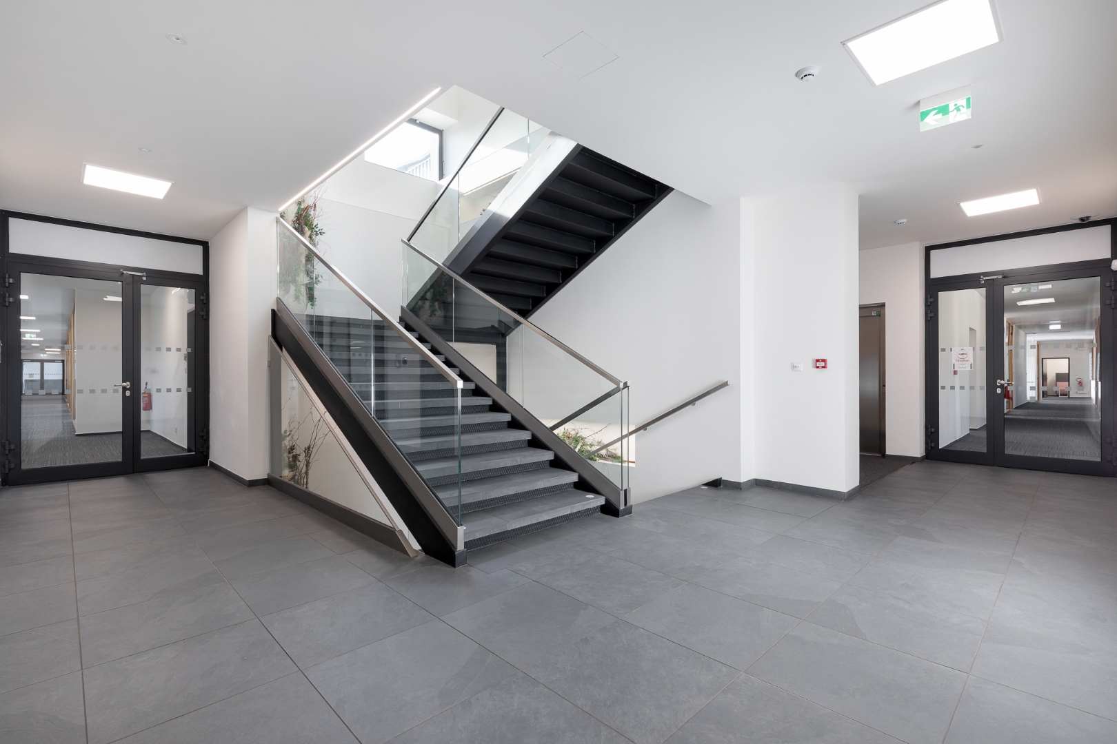 Budova B — interiér