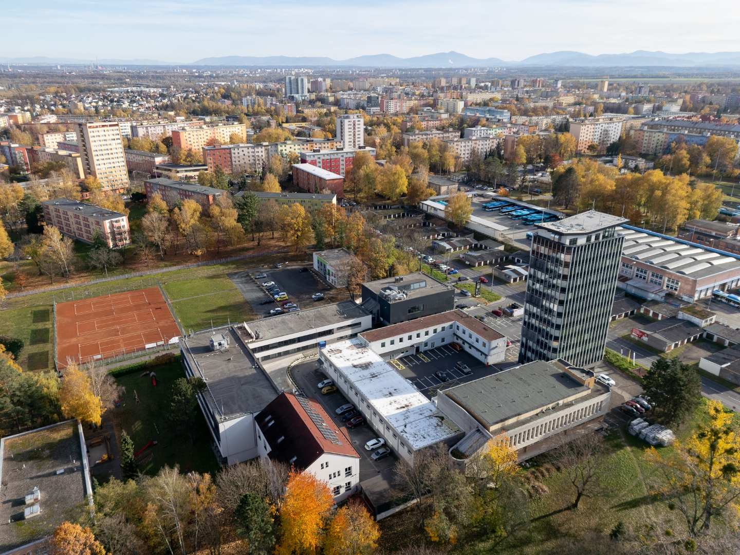 LT CUBE 2 ze vzduchu