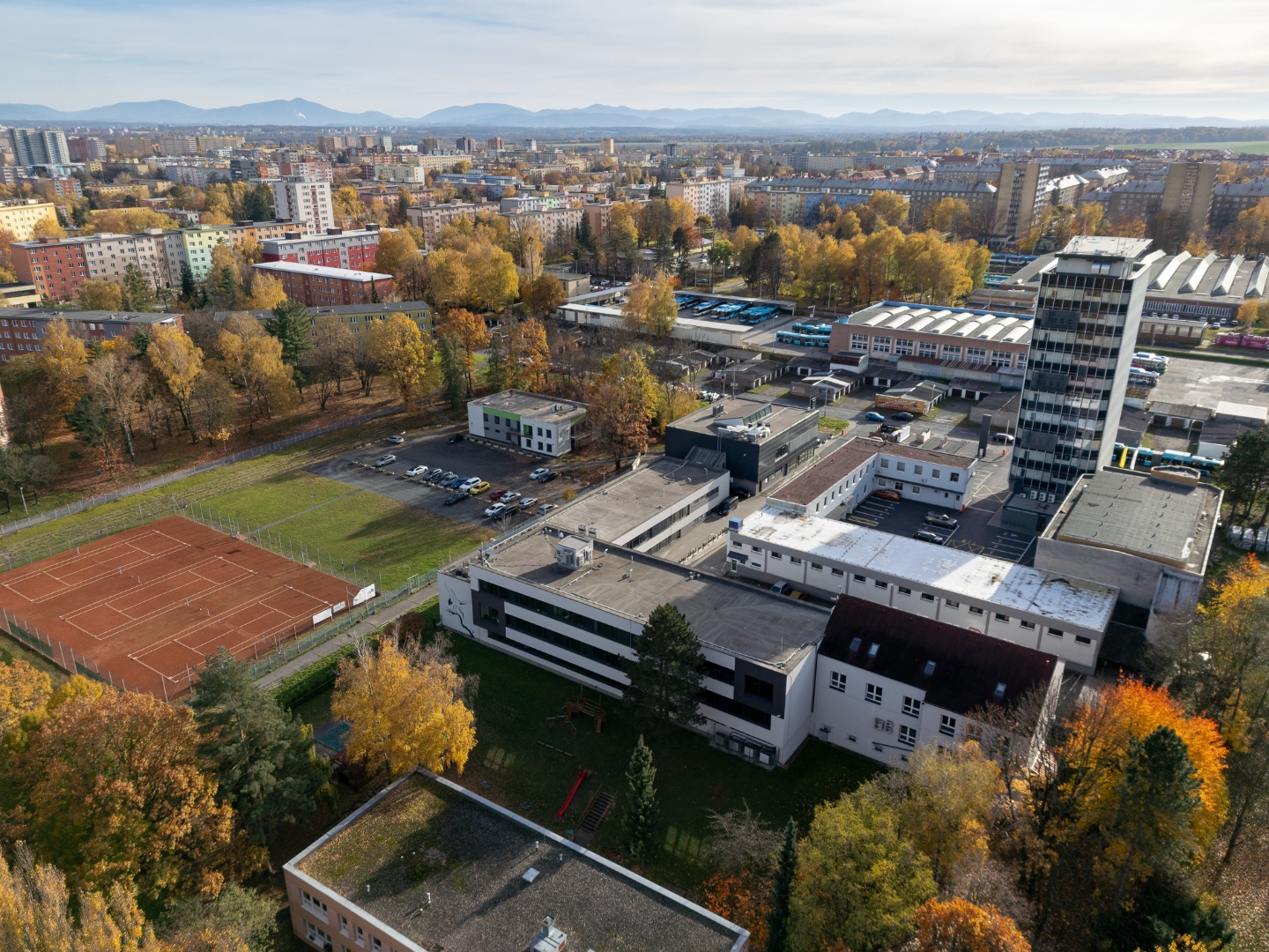 Exteriér — detail